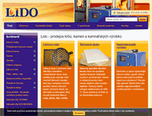Tablet Screenshot of lido-krby.cz